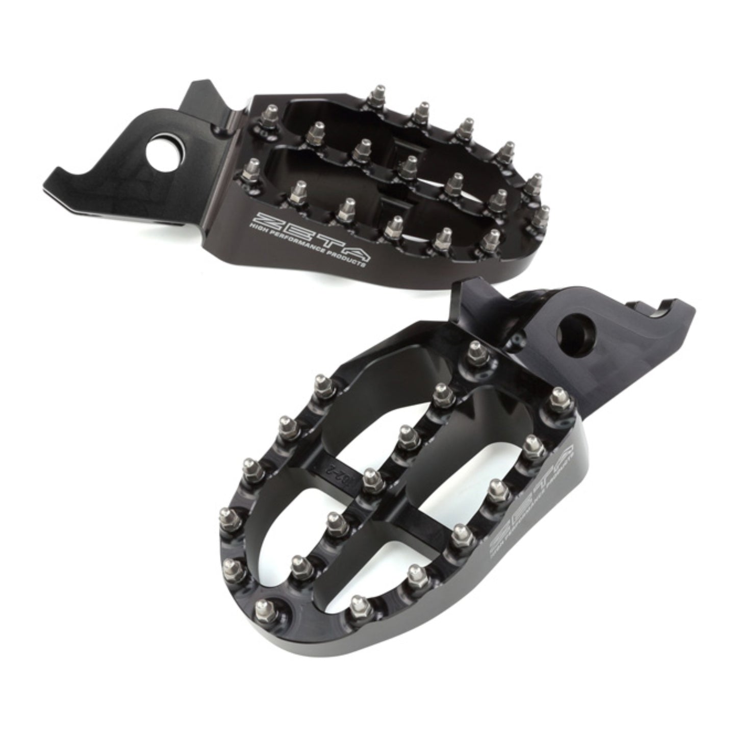 Zeta Aluminium Footpegs CRF250-450 / CRF250L-M-Rally - Black