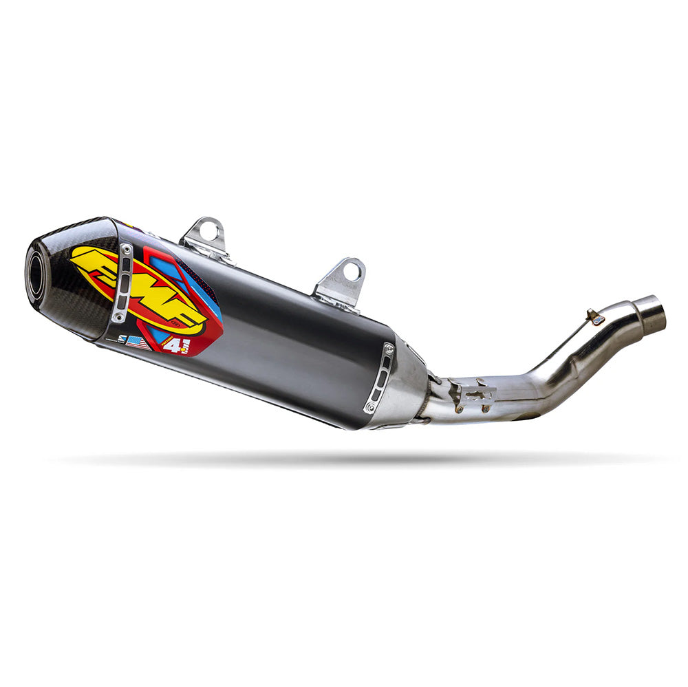 FMF - FACTORY 4.1 RCT STAINLESS (SLIP-ON) W/ CARBON END CAP