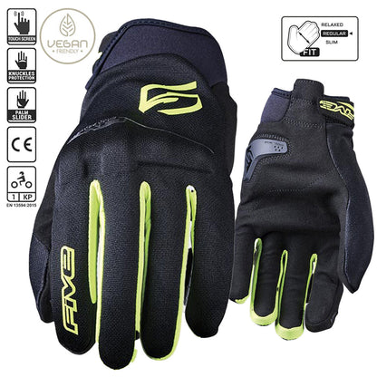 FIVE Globe EVO Gloves - Black/Fluro
