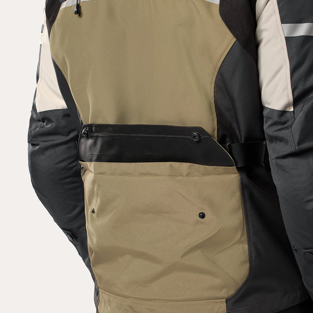 Jacket Outback 4 H2O - Green Anthracite c