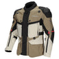 DriRider Vortex ADV 3 Jacket - KhakiStoneBlk front