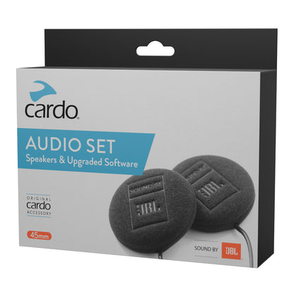 Cardo Audio Set - 45mm JBL Speakers and Upgraded Software