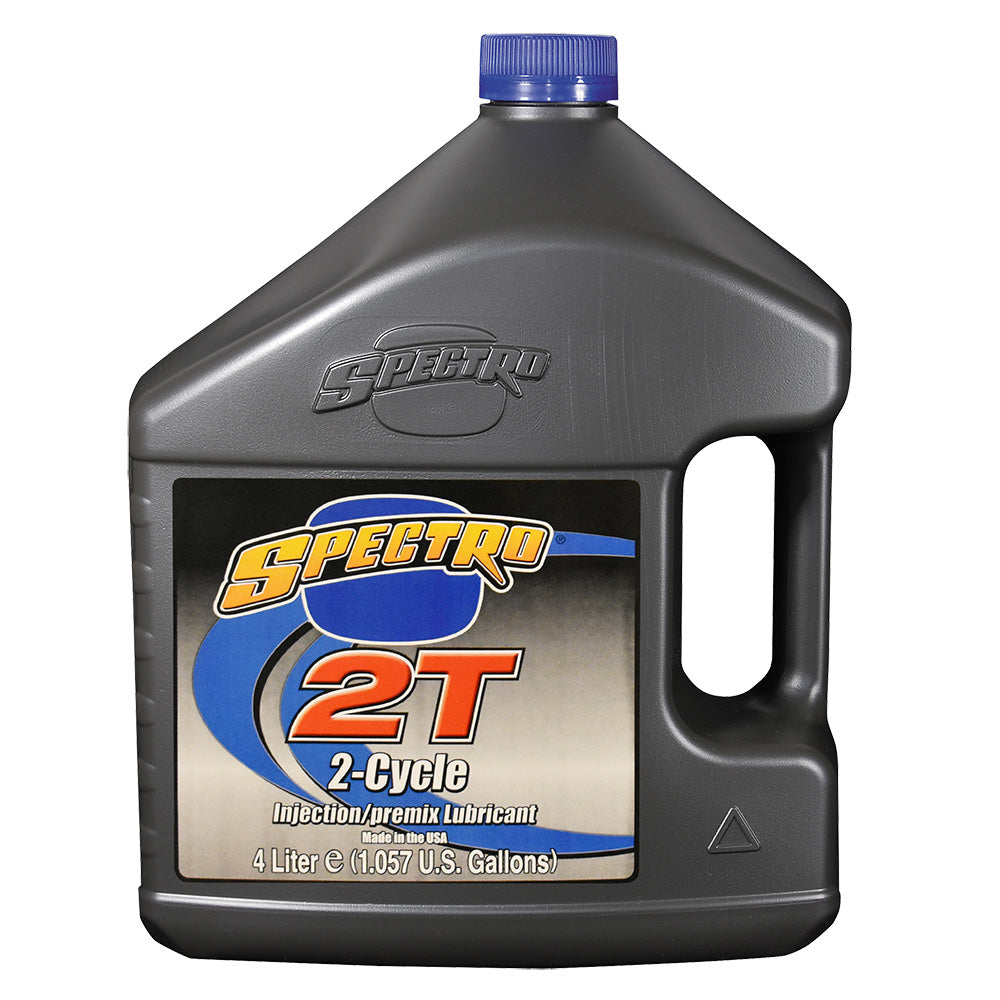 SPECTRO 2T Stroke Injection/Premix Engine Lubricant - 4L