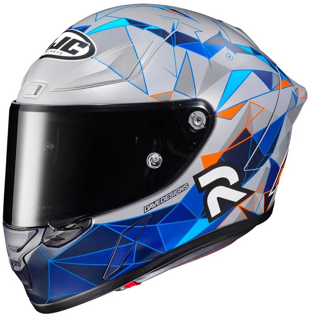 HJC RPHA 1 Pol Espargaro Replica Grey Blue Helmet