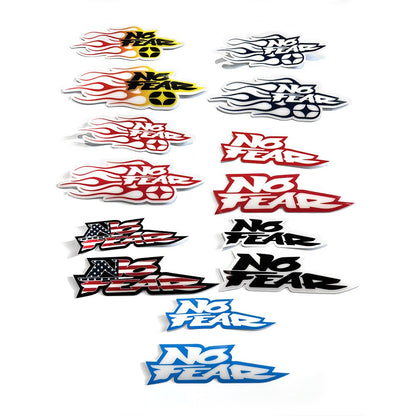 No Fear Logo Sticker Pack