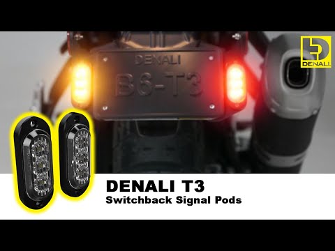 Denali T3 Ultra-viz Light and Mount Kit (Pair)