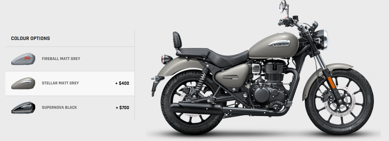 Royal Enfield Meteor 350 Stellar Red