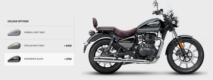 Royal Enfield Meteor 350 Stellar Red